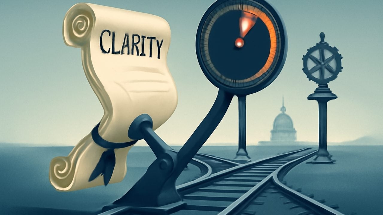 Rail Switch Decision &mdash; SEC, CFTC Paths and the Senate Clock