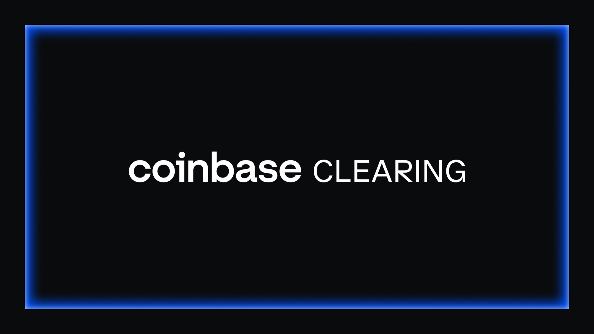 Official Coinbase Clearing graphic.