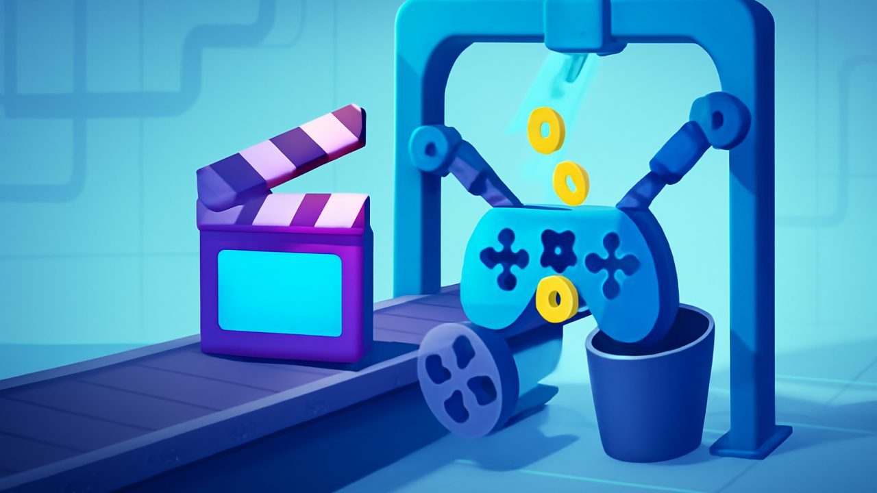 Media Machine Retrofit to Gaming Model
