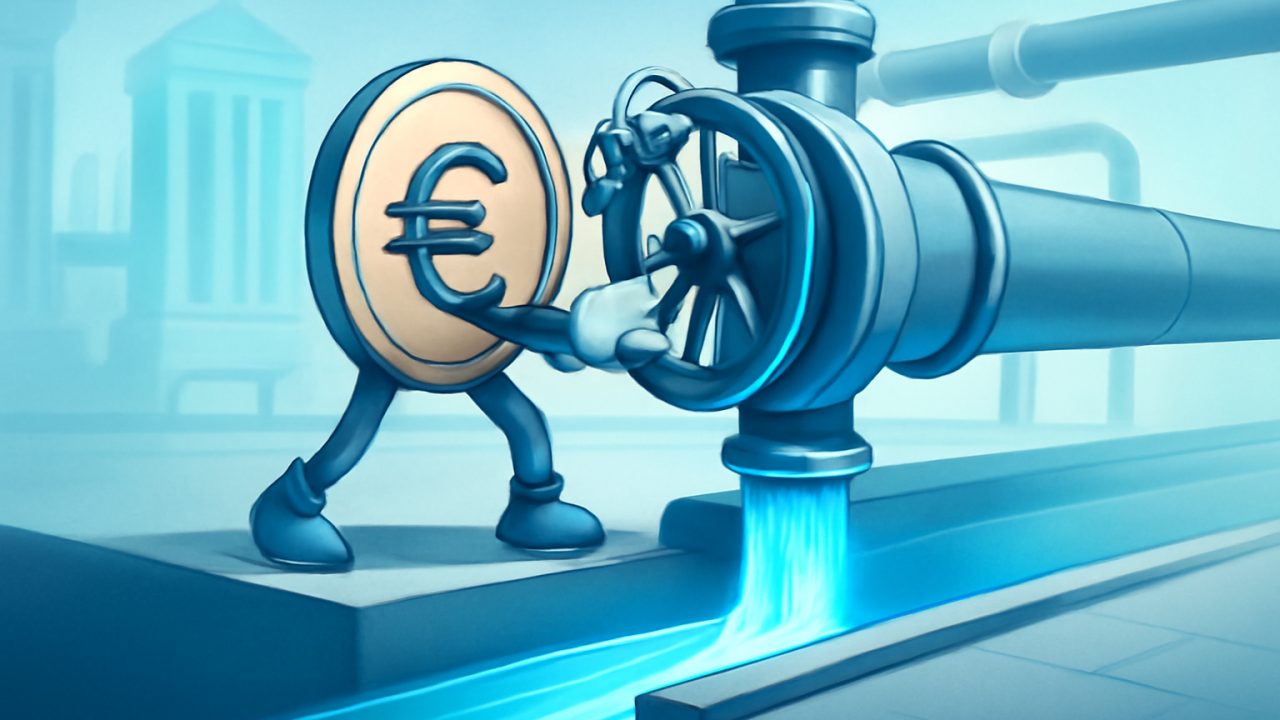 Opening the Flow &mdash; Euro Stablecoin Valve on Bank Pipelines