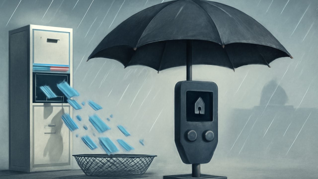 Umbrella Over Wallet, Storm on Tax Files