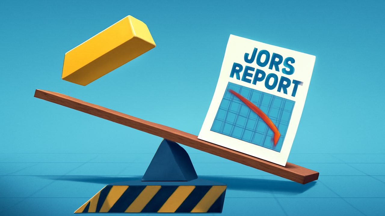 Seesaw Catapult &mdash; Weak Payrolls Lift Gold from the Q3 Pit