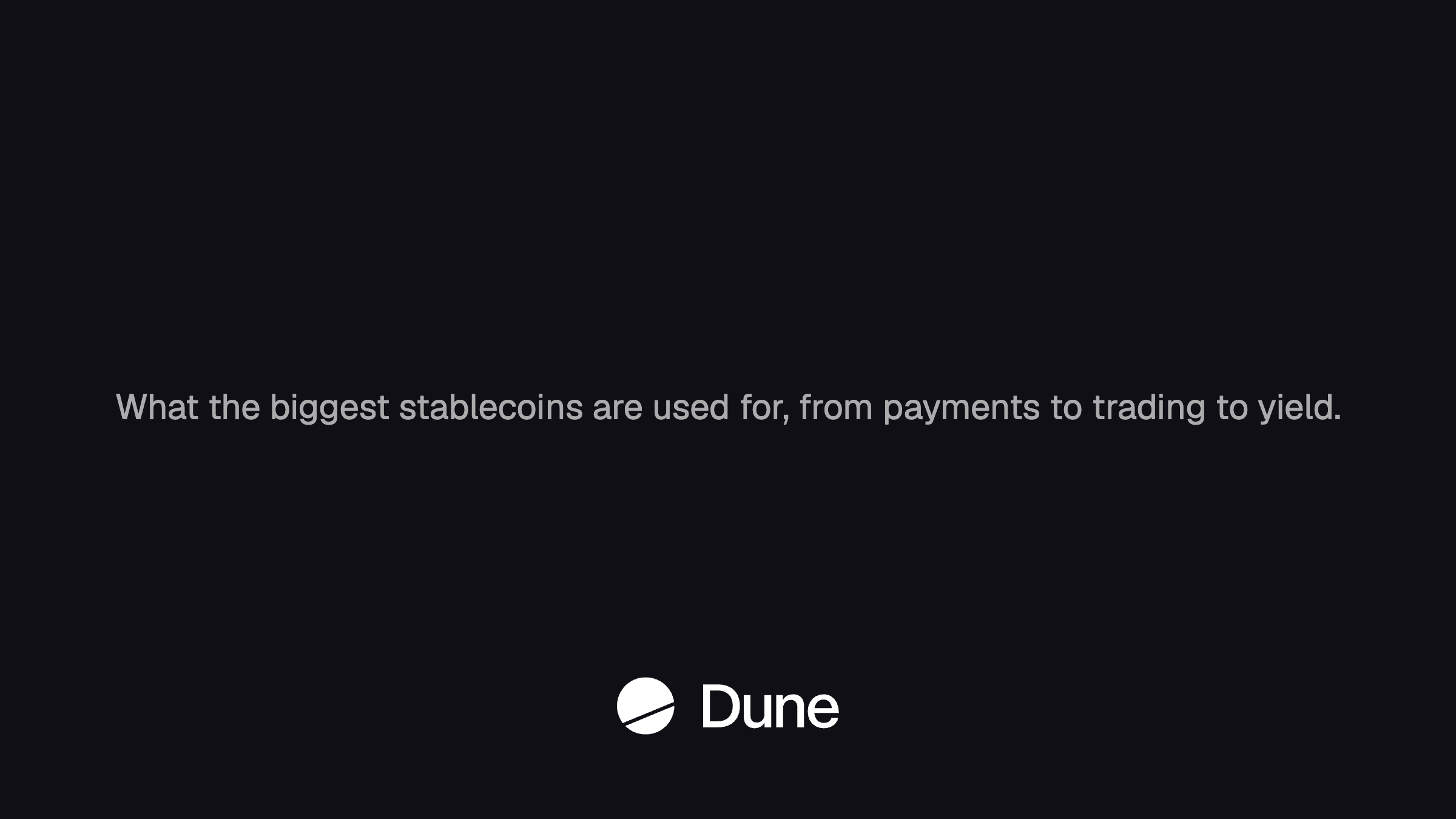 Dune infographic summarizing how major stablecoins are used across chains (e.g., USDC as the &lsquo;trading dollar&rsquo; and heavy concentration on HyperEVM), illustrating why Hyperliquid&rsquo;s USDC distribution changes reserve‑yield economics.