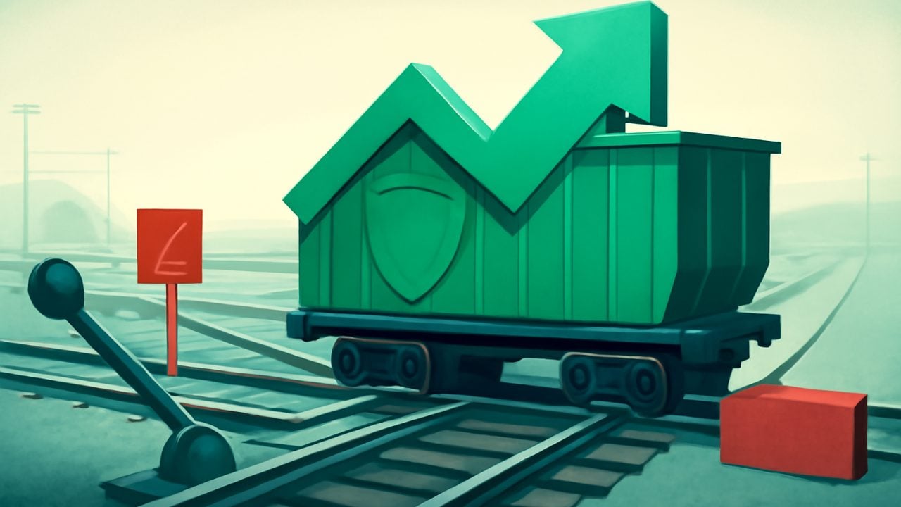 Rail Switch to Defensive Track