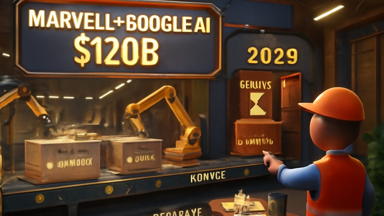 Marvell Google AI Deal $120B Assembly Line With Revenue Delayed Until 2029