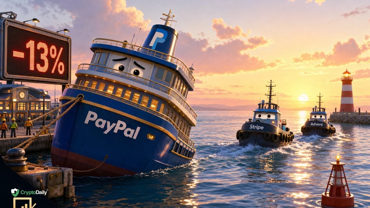 PayPal Drops 13% as Stripe and Advent Walk Away From Takeover Bid