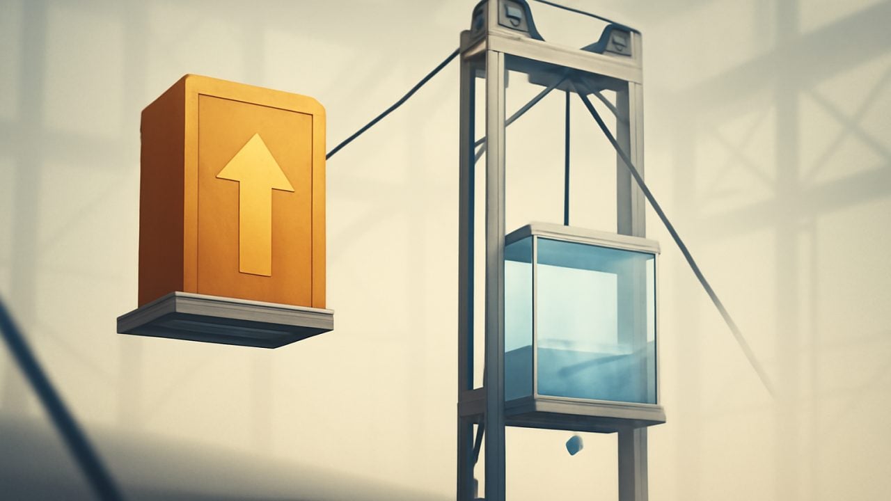 Opposite Elevators Divergence