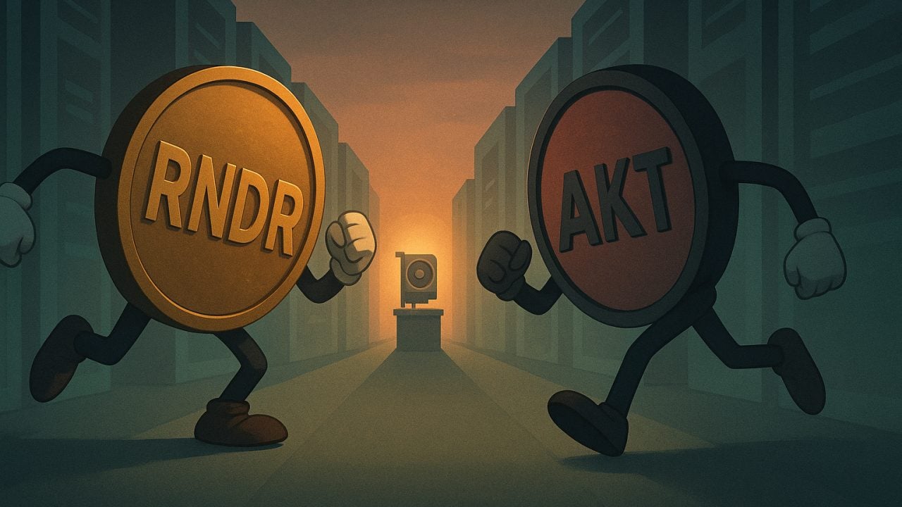 RNDR vs AKT &mdash; Sprint for the GPU