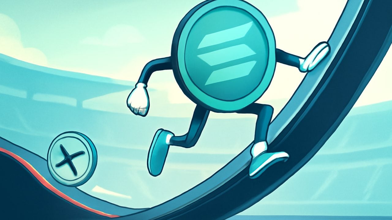 SOL takes the high lane — XRP slides into the chute