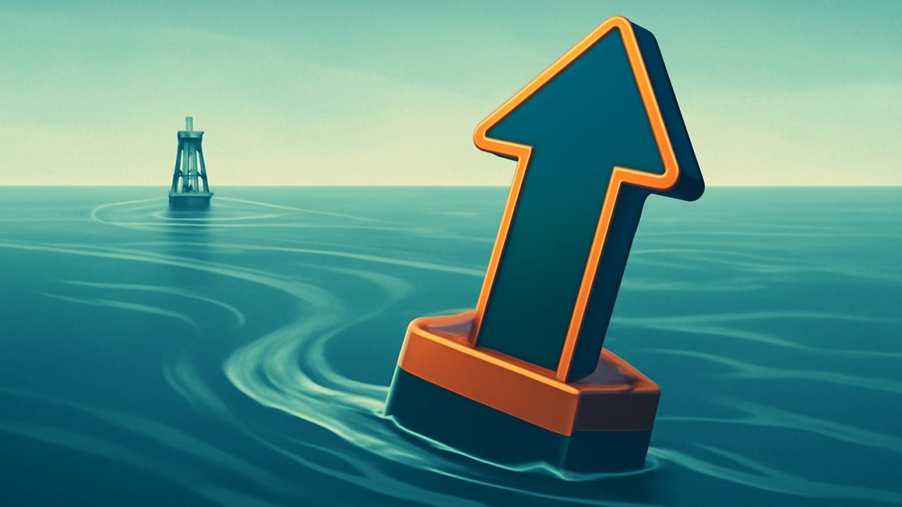 Carried by the Current — Index Arrow Buoy Drifts After the Earnings Bell