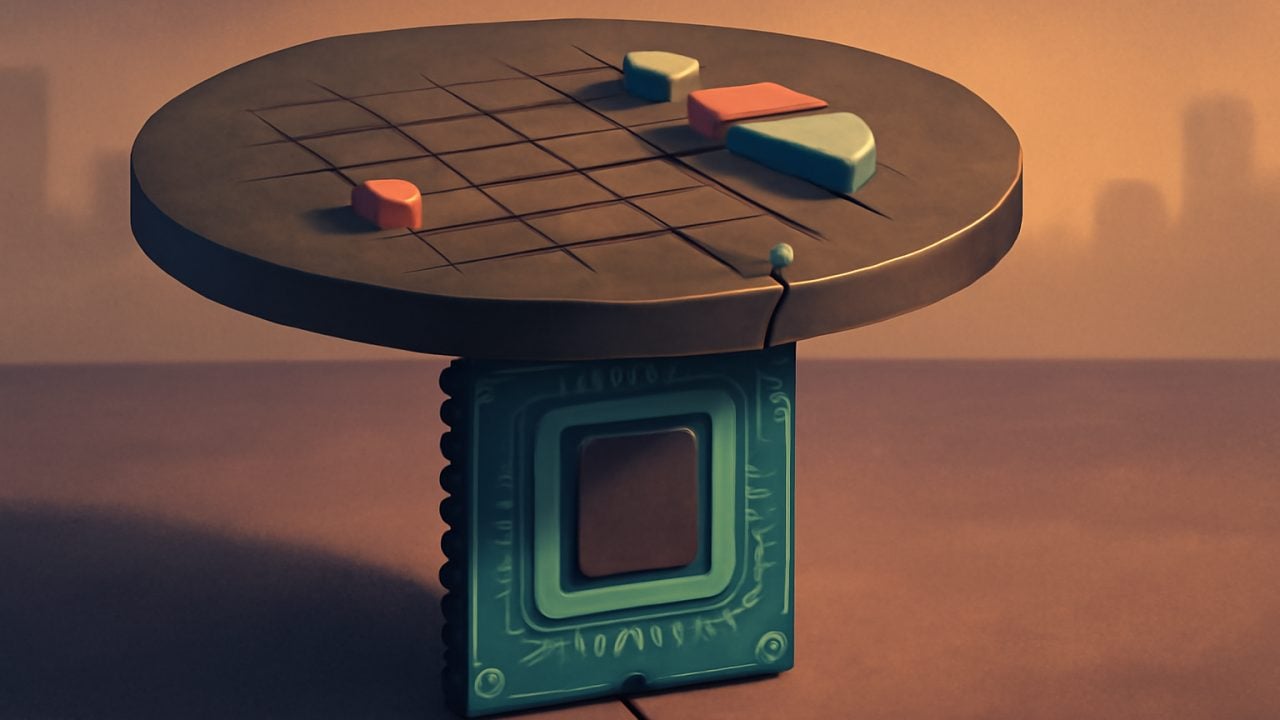 One-Leg Market Table