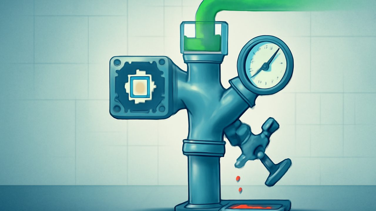 Split Flow Valve: Suppliers Fill Up, Big Tech Leaks Out