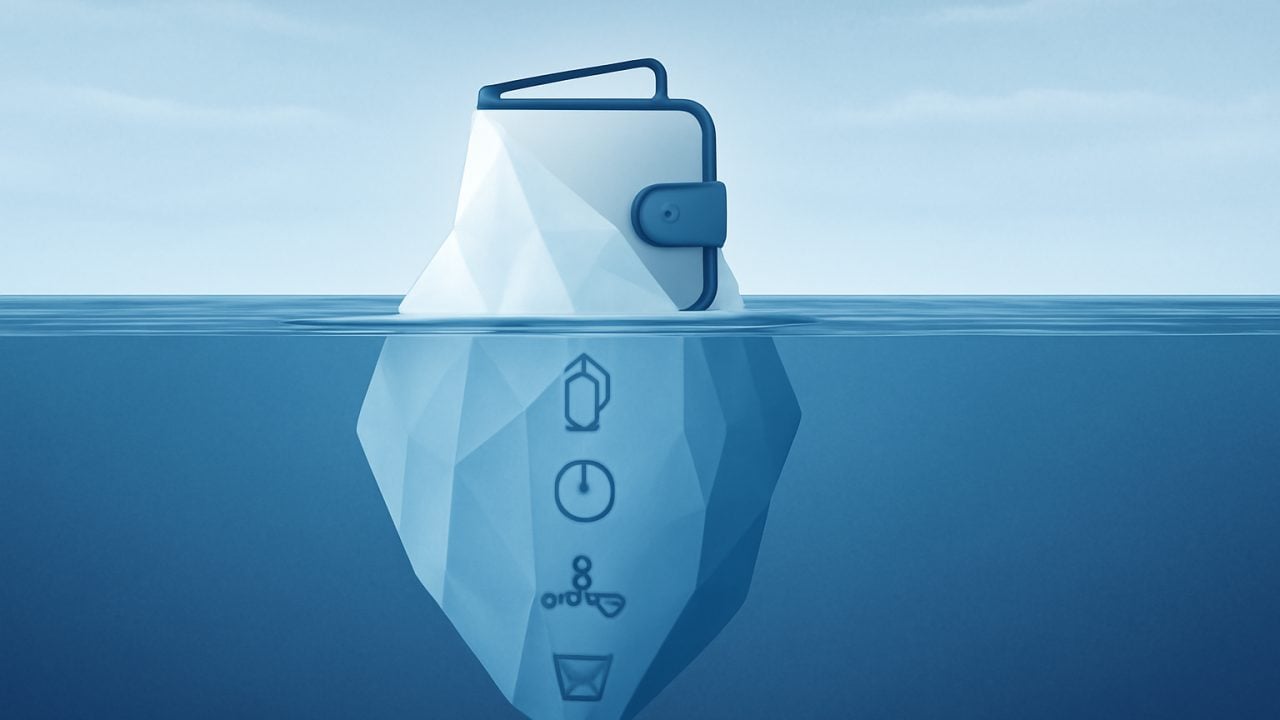 Iceberg Address: The Hidden Mass of Wallet Metadata