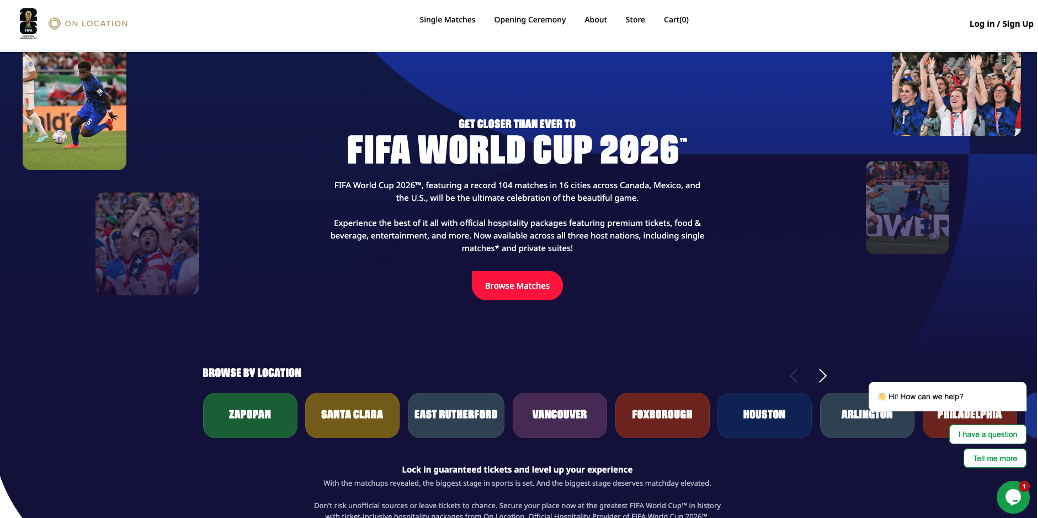 Screenshot of a fraudulent FIFA-themed ticketing page used in the GHOST STADIUM phishing campaign — shows how scam pages closely mimic official branding to harvest credentials and payments, a visual that underscores why wallet- and purchase-related UX safeguards matter to fans.