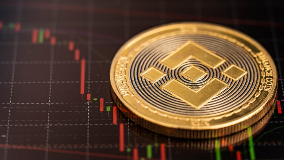 Crypto faltering - BNB about to go over the cliff?