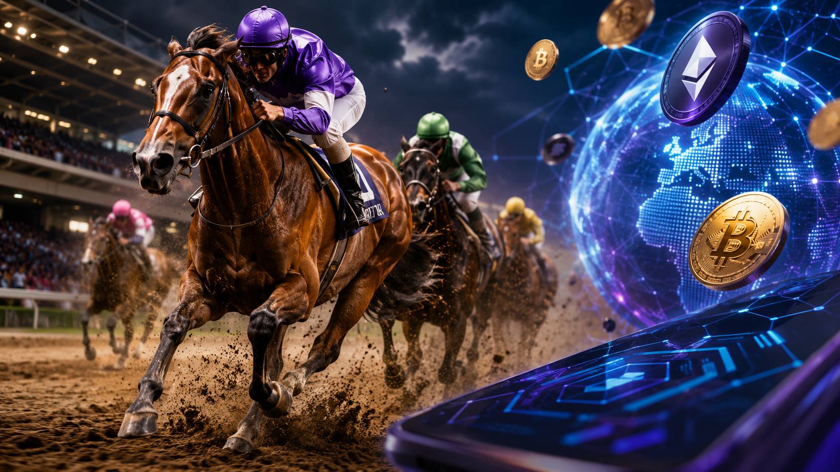 Horse Racing Betting With Crypto on Web3 Sportsbooks