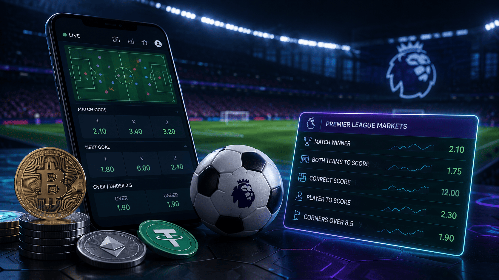 Crypto Sportsbooks Built for Premier League Markets
