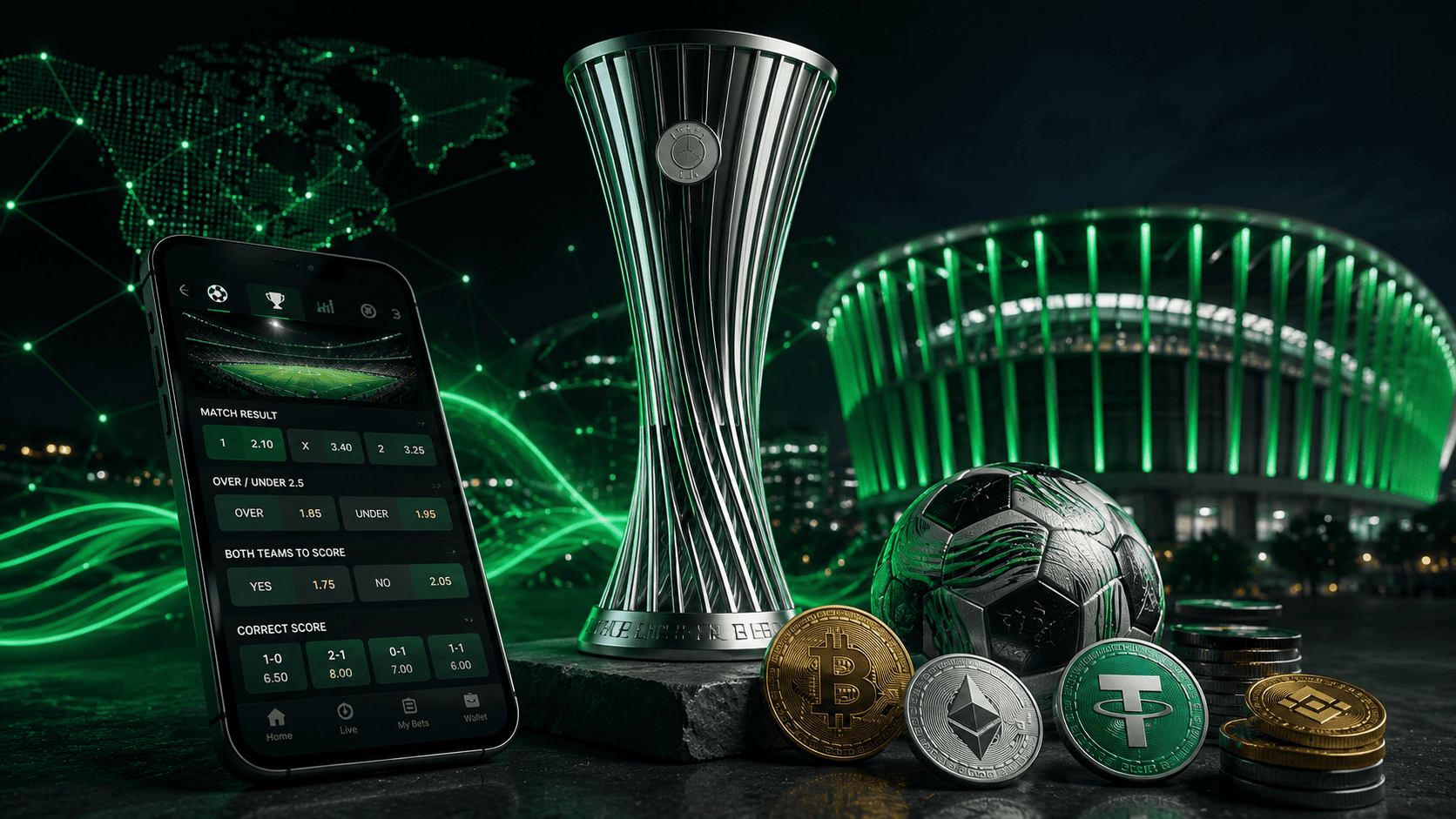 Where to Bet on the UEFA Conference League with Crypto