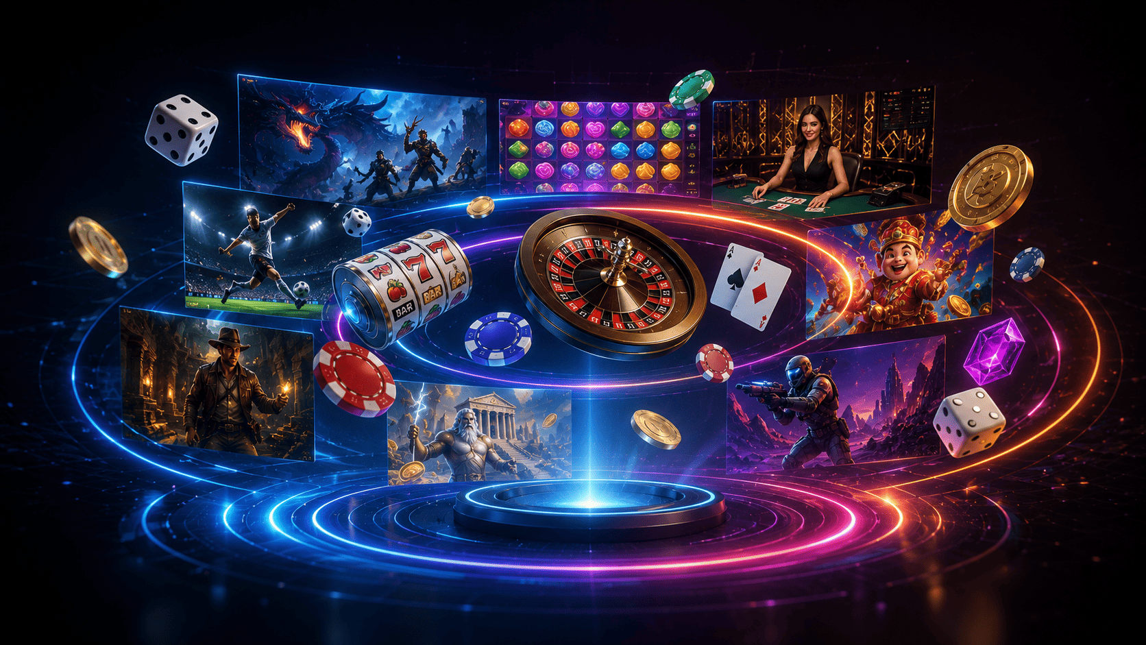 5 Crypto Casinos Compared on Game Catalogue Breadth