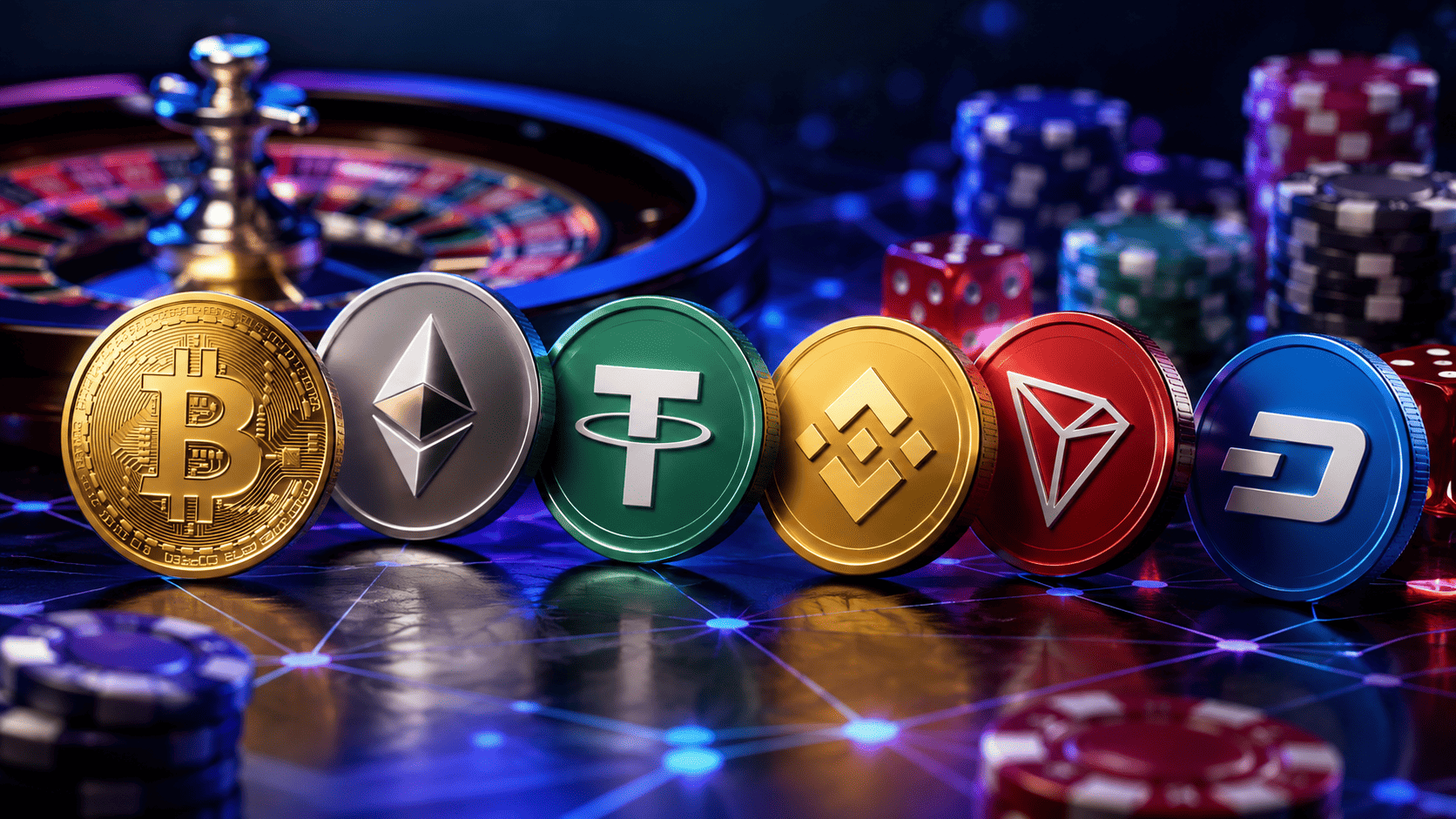 From BTC to DASH: 5 Crypto Casinos with the Widest Network Support