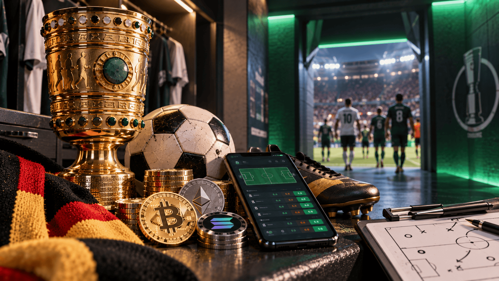 DFB-Pokal Betting with Bitcoin: Cup Football Markets Compared