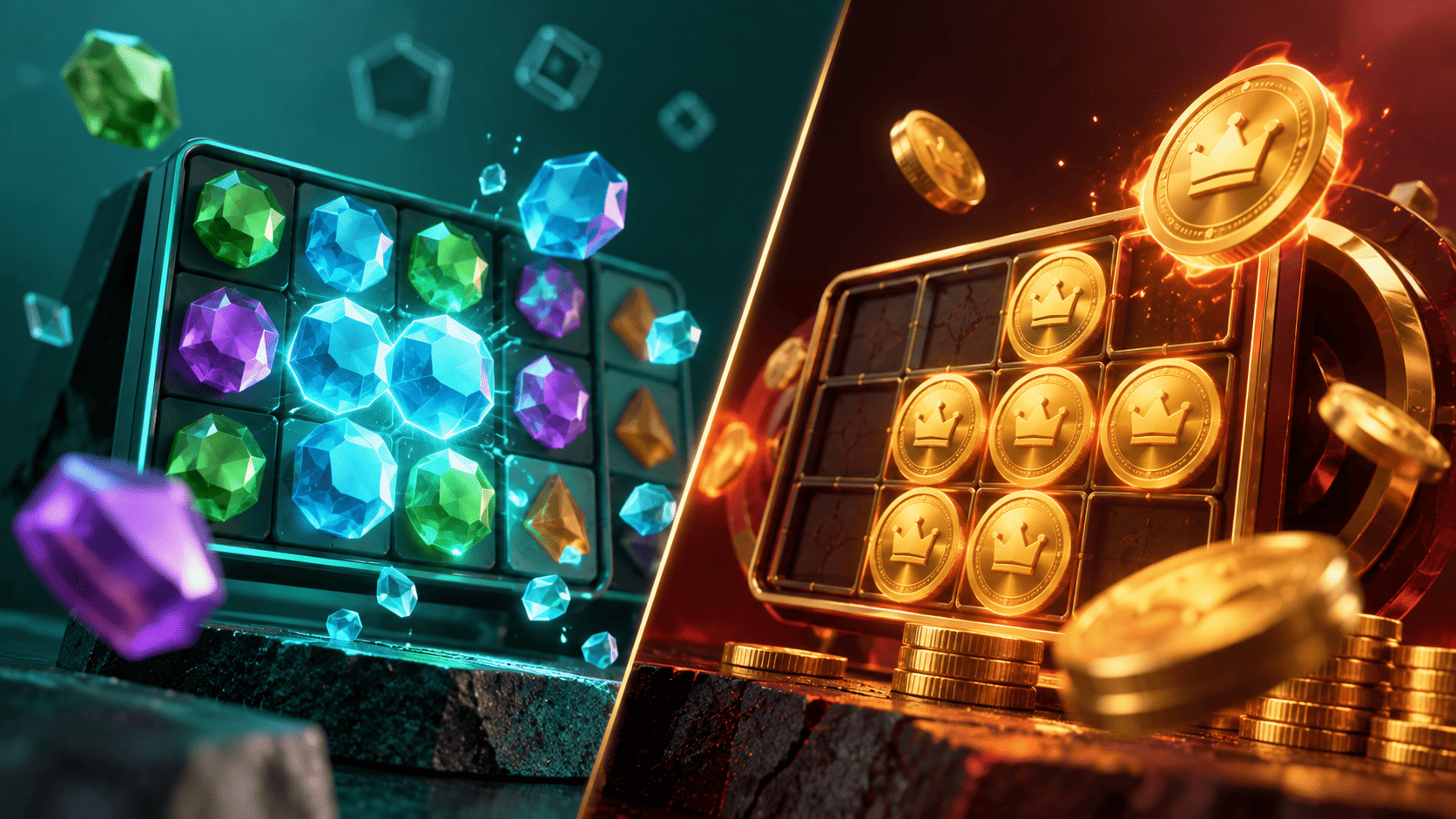 Cluster Pays and Hold-and-Win: Slot Mechanics Compared
