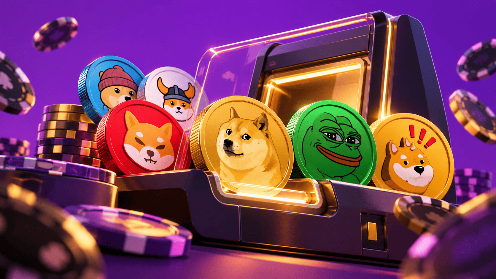 DOGE, PEPE, BONK and More: 10 Meme Coins Accepted at the Casino Cashier