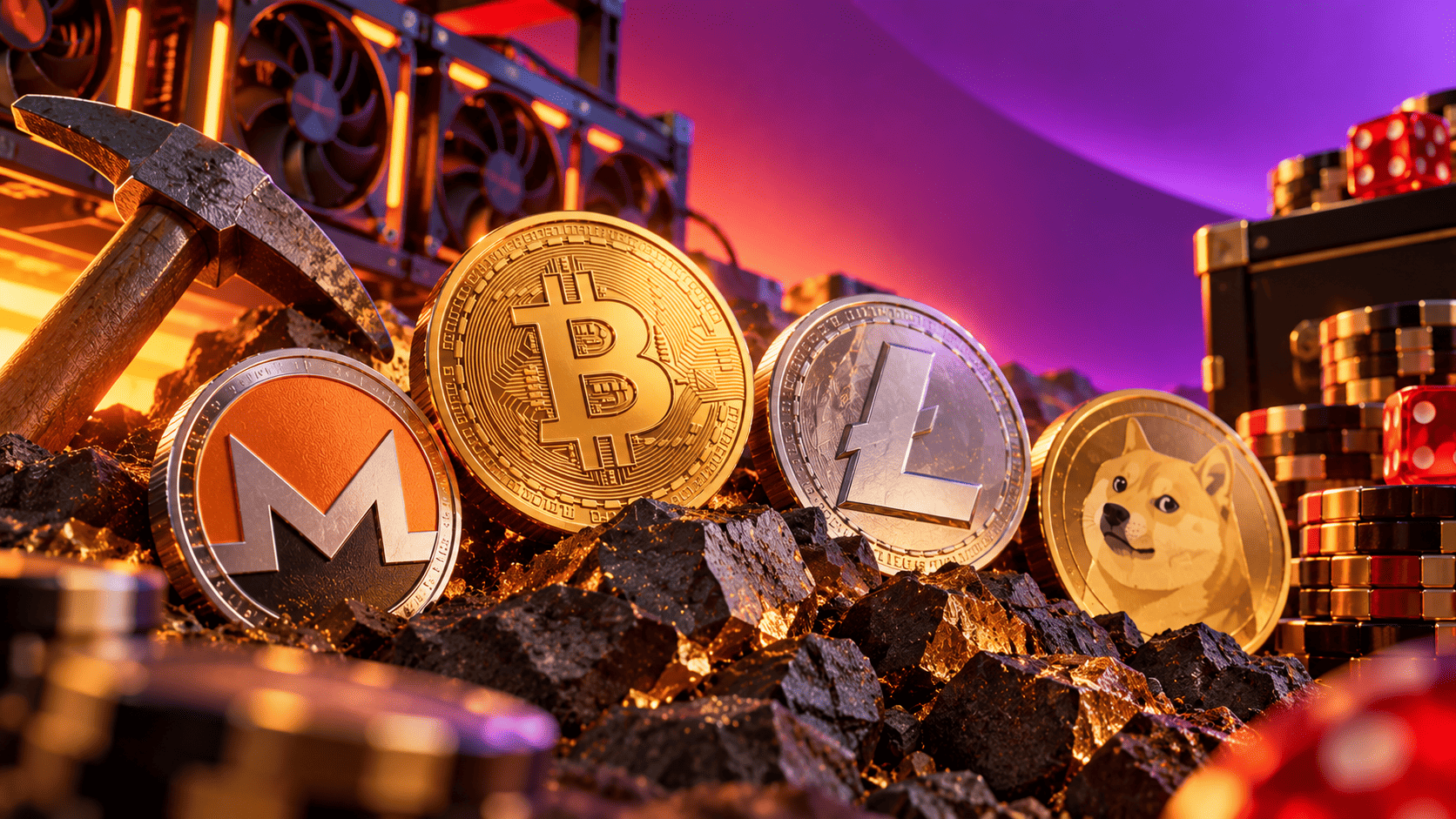 4 Proof-of-Work Coins Still Accepted at Crypto Casinos