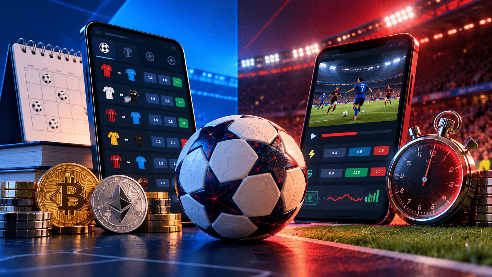 Live Versus Pre-Match: 8 Crypto Sportsbooks Ranked on European Football Depth