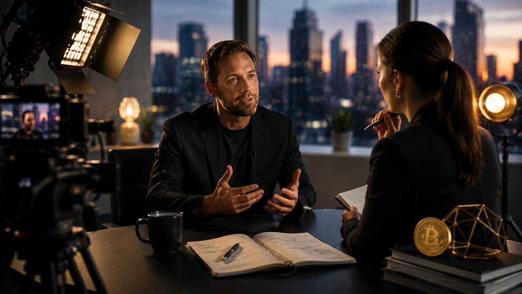 How to Prepare a Crypto Founder for Tier-1 Media Interviews