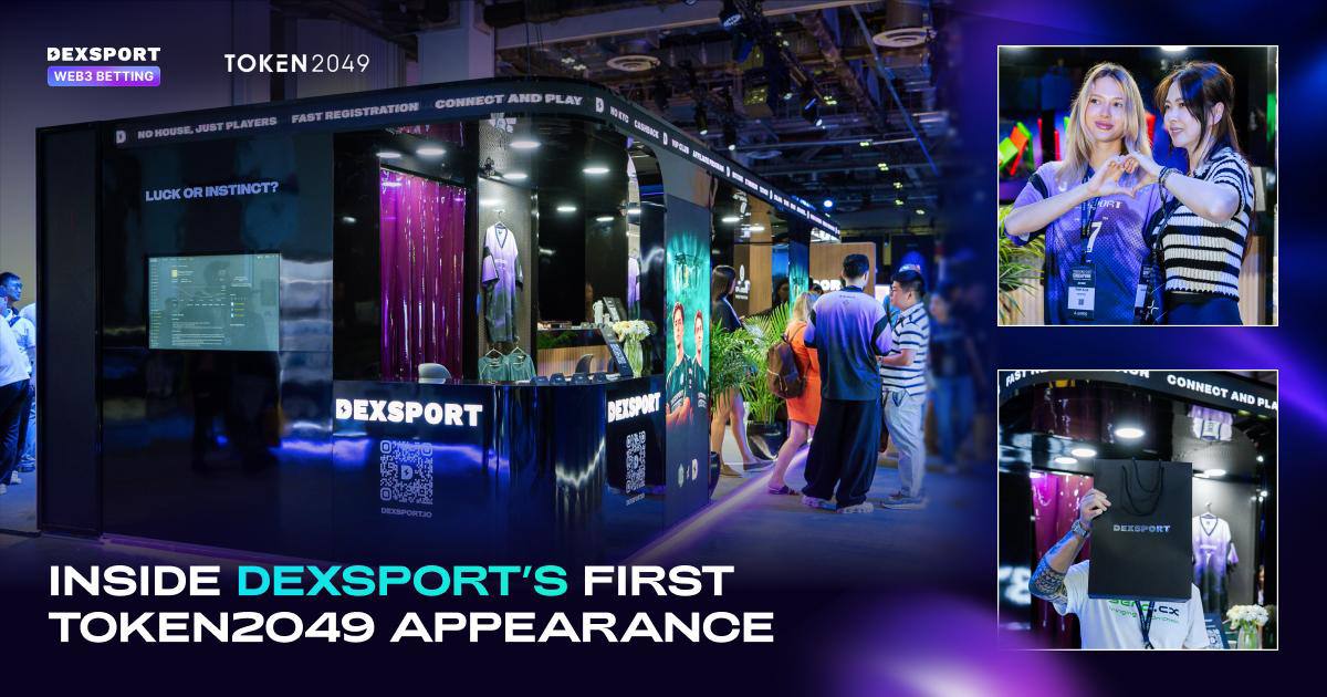 Inside Dexsport’s TOKEN2049 Singapore Debut: Prediction Markets, DESU and New Industry Talks
