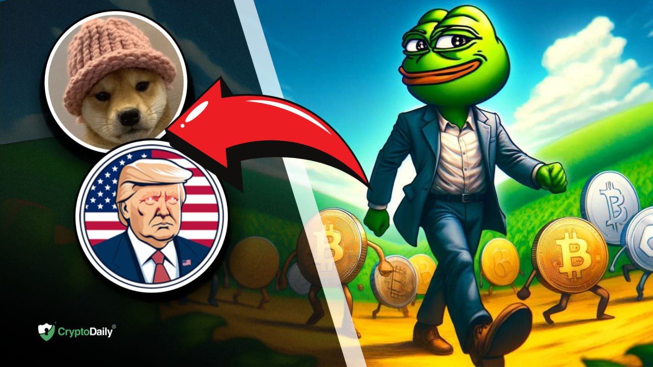 Pepe (PEPE), Dog Wif Hat (WIF), and now MAGA (TRUMP) lead the memecoin surge