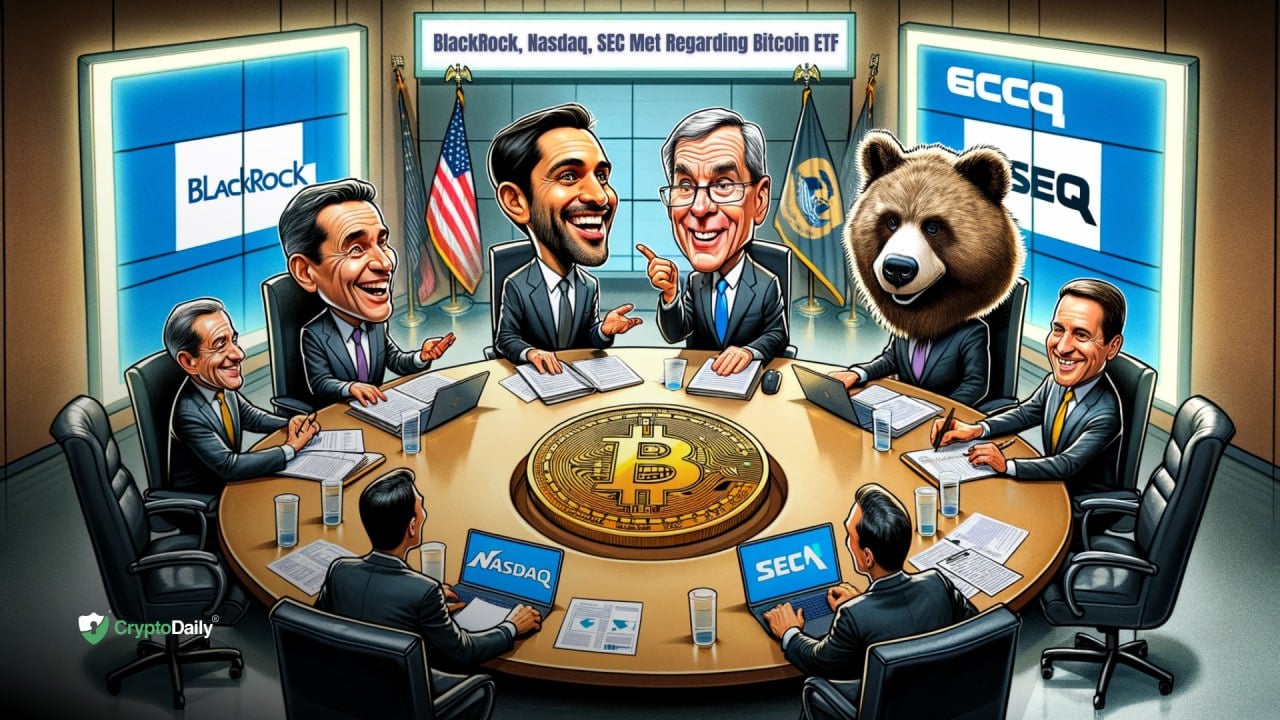 BlackRock, Nasdaq, SEC Hold Another Meeting About Spot Bitcoin ETF