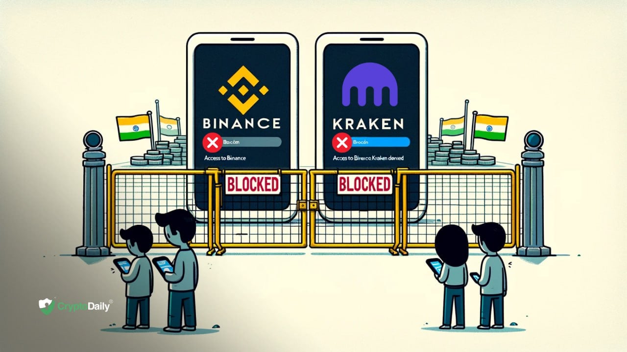 Indian Government to Ban 9 Crypto Exchanges, Including Binance and Kraken