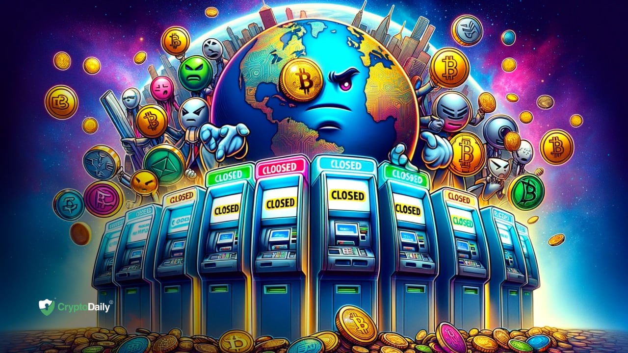 Crypto ATM Decline: 5,700+ ATMs Shut Down in 2023