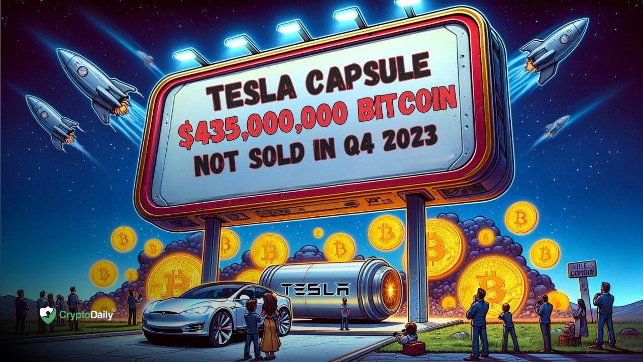 Tesla HODLs, Company Did Not Sell Any Of Its Bitcoin In Q4 2023