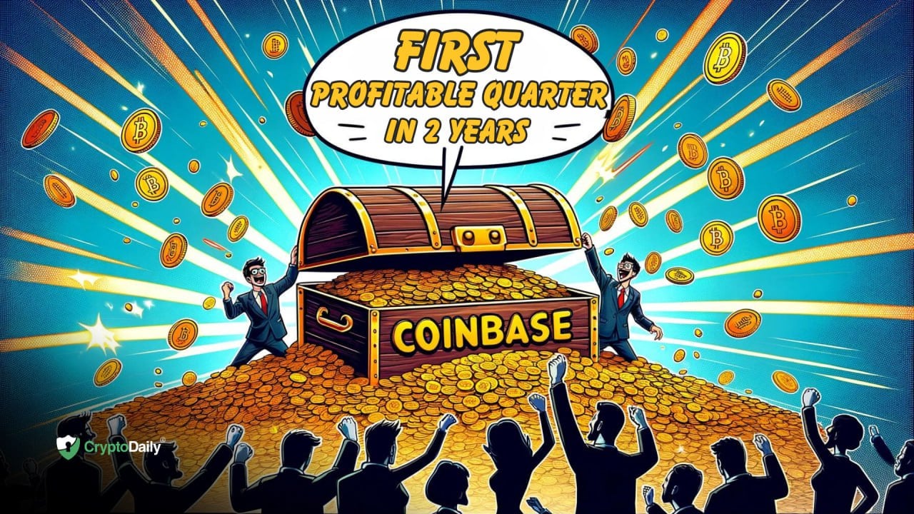Turning the Tide: Coinbase Reports First Profit in Two Years