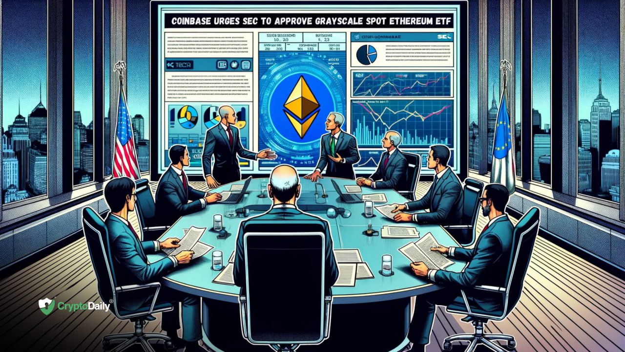 Coinbase Throws Its Weight Behind Grayscale’s Spot Ether ETF