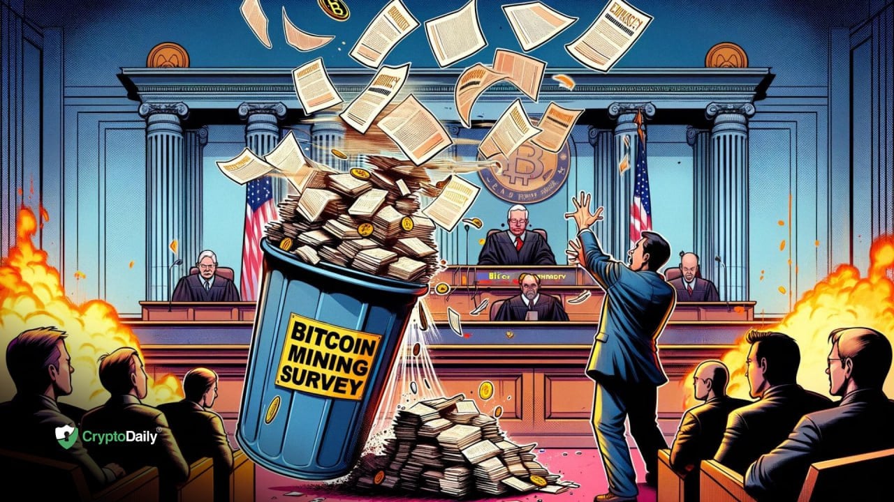 US Government Halts Bitcoin Mining Survey Amidst Legal Tussle