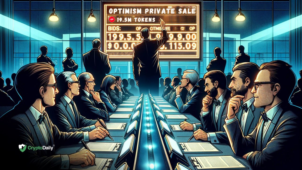 Optimism Foundation To Sell 19.5M OP Tokens In Private Sale