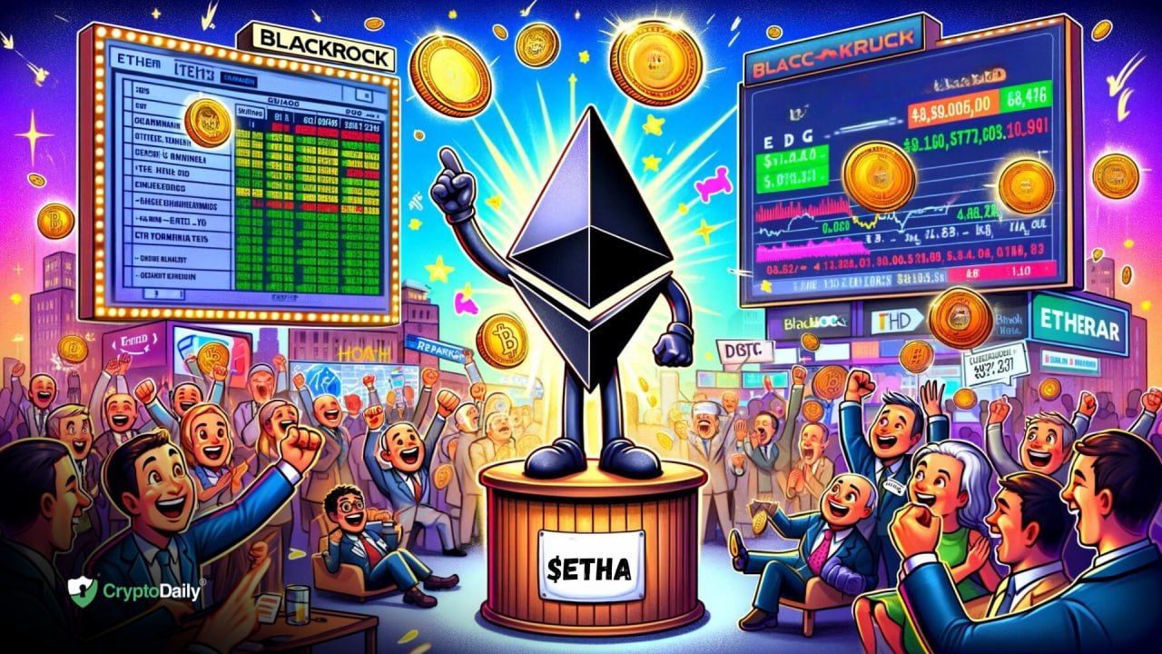 BlackRock's Ethereum ETF $ETHA Listed on DTCC, Awaits Trading