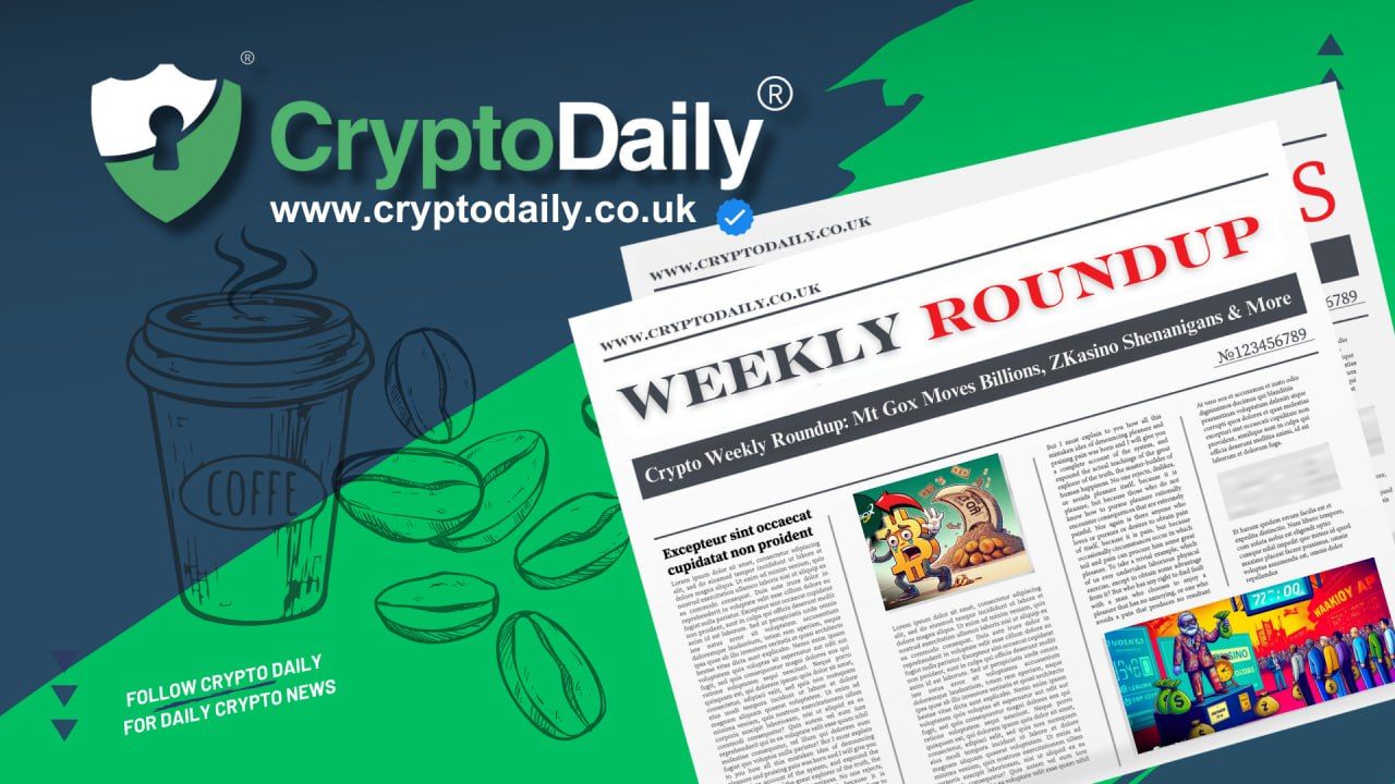 Crypto Weekly Roundup: Mt Gox Moves Billions, ZKasino Shenanigans & More