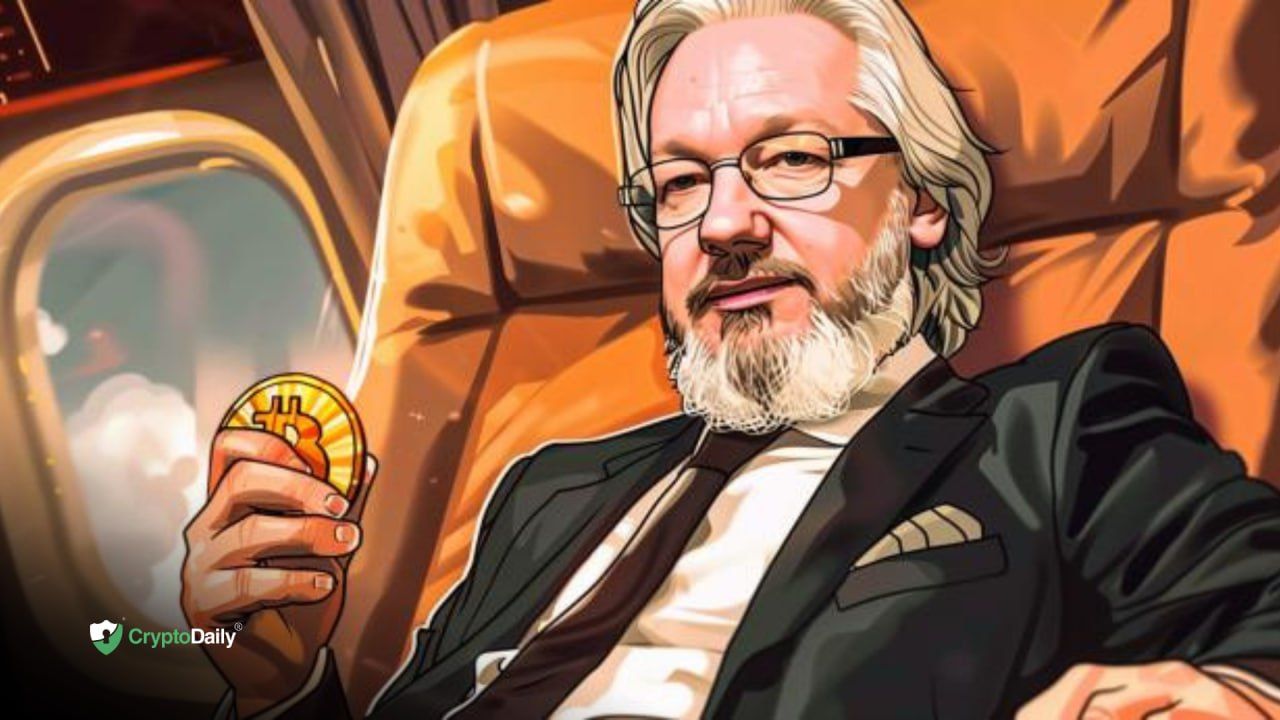 Anonymous Bitcoin Donor Covers Assange’s Mandatory Private Jet Costs