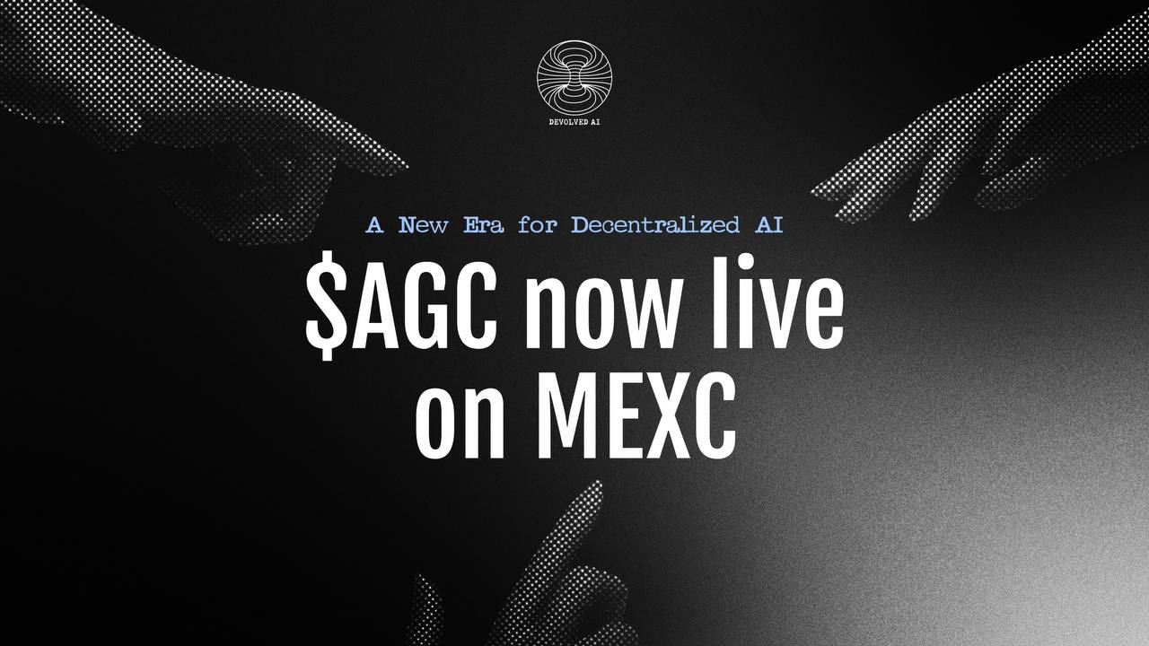Devolved AI's AGC Token Thrives on MEXC, Heralding a New Era of Decentralized AI