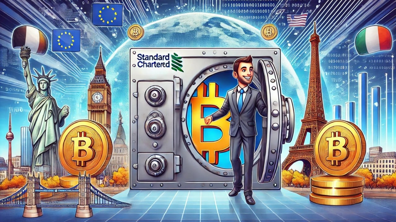 Standard Chartered To Launch Crypto Services In Europe
