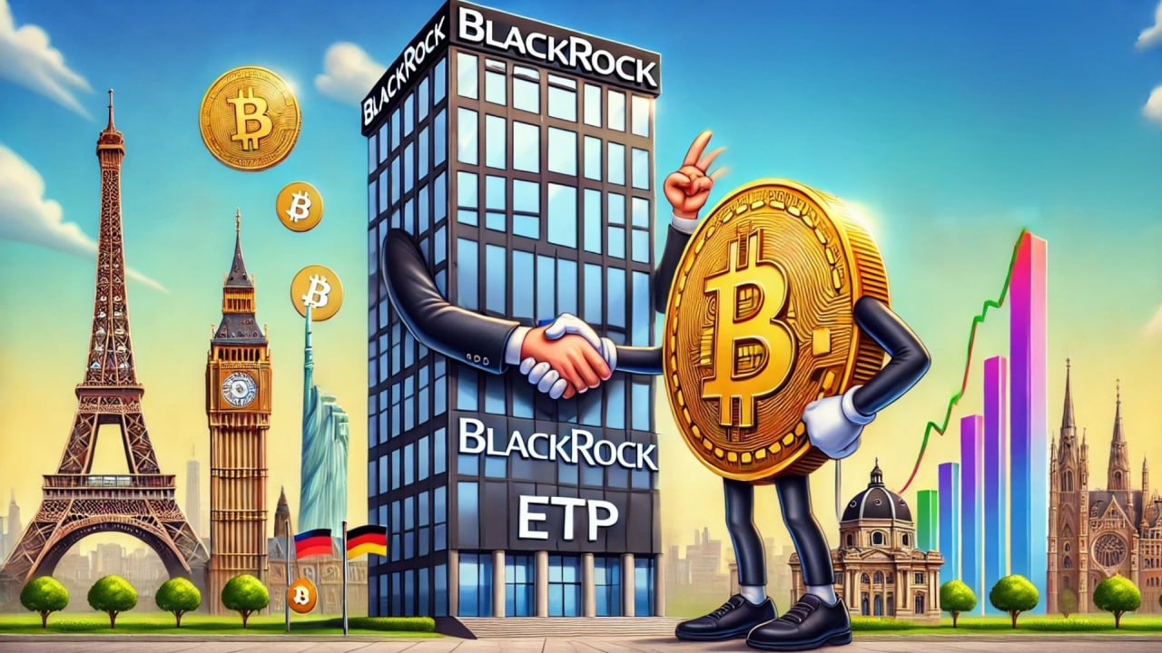 Institutional Push: BlackRock Eyes European Market with New BTC ETP