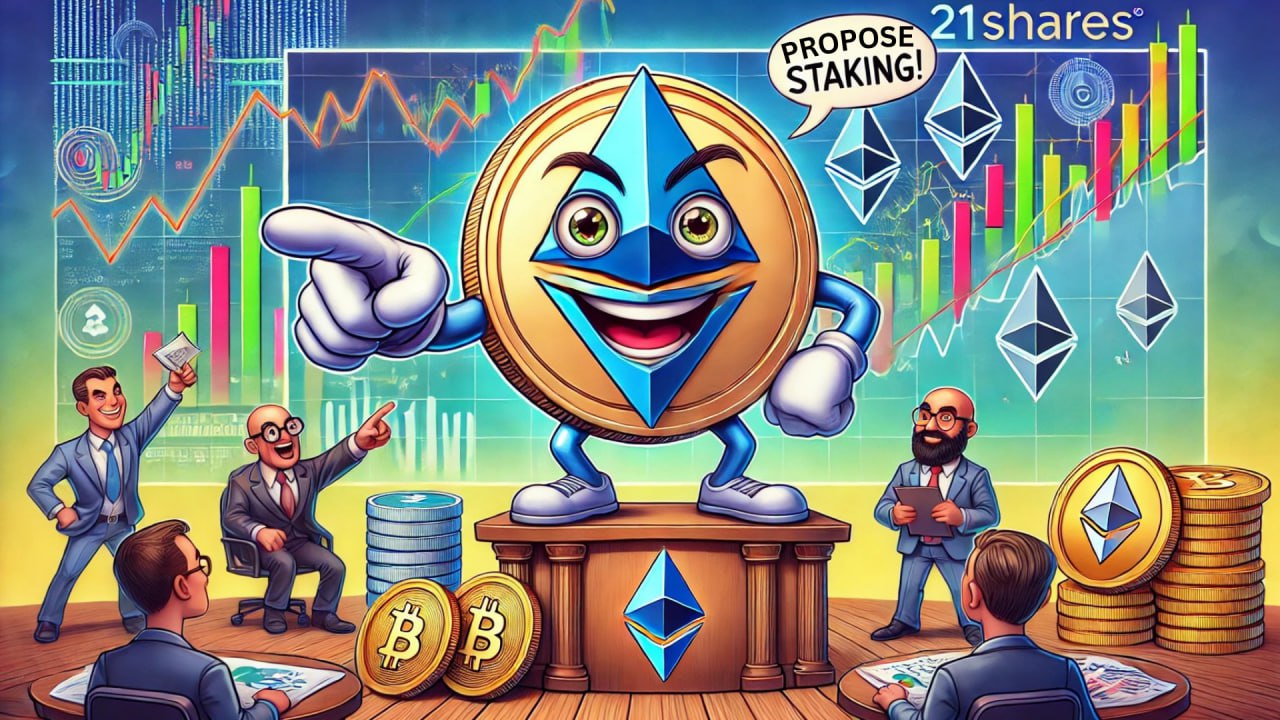 Ethereum ETF Staking? 21Shares Proposes SEC Rule Change