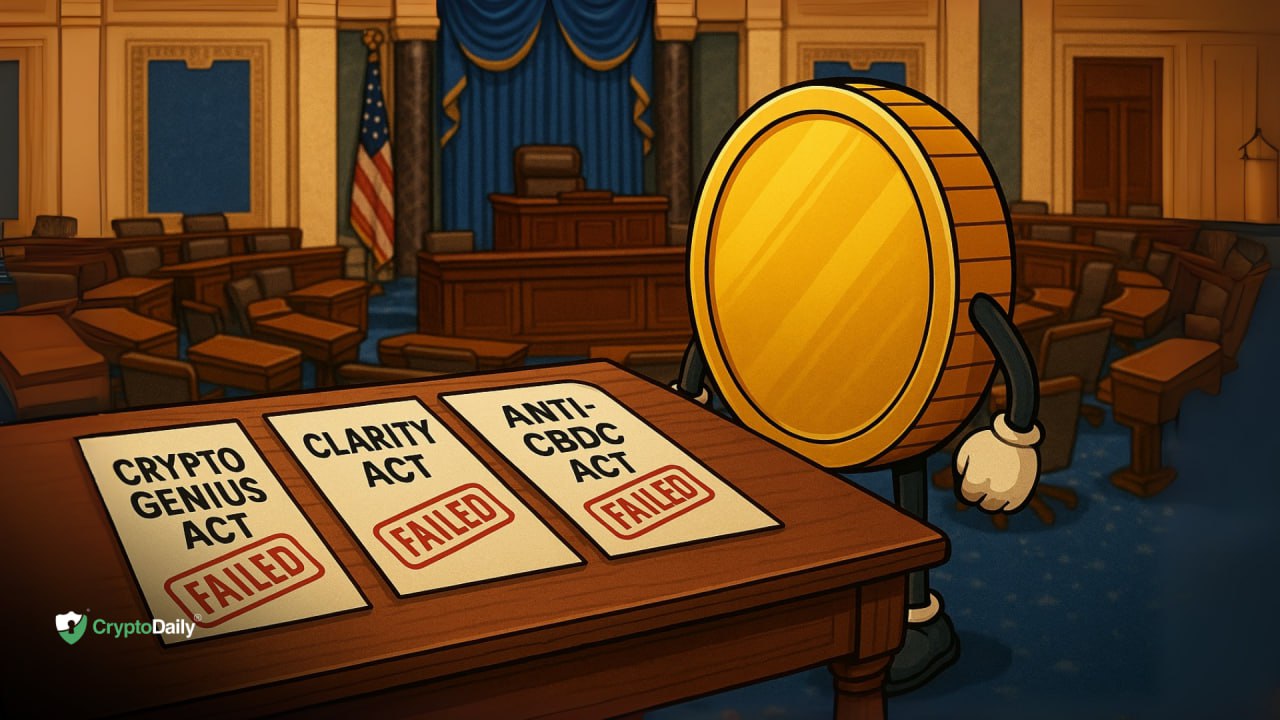 Crypto Week Crashes: Congress Fumbles Trump’s Digital Dream