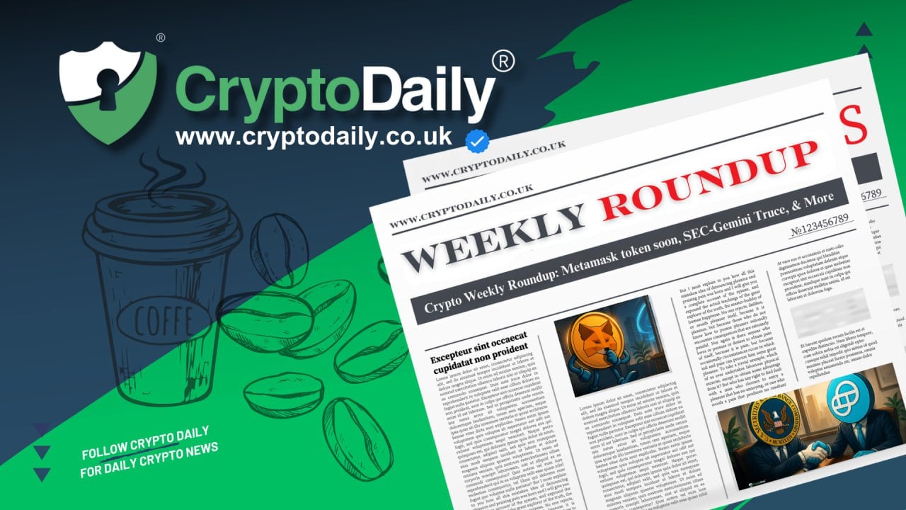 Crypto Weekly Roundup: MetaMask token soon, SEC-Gemini Truce, & More