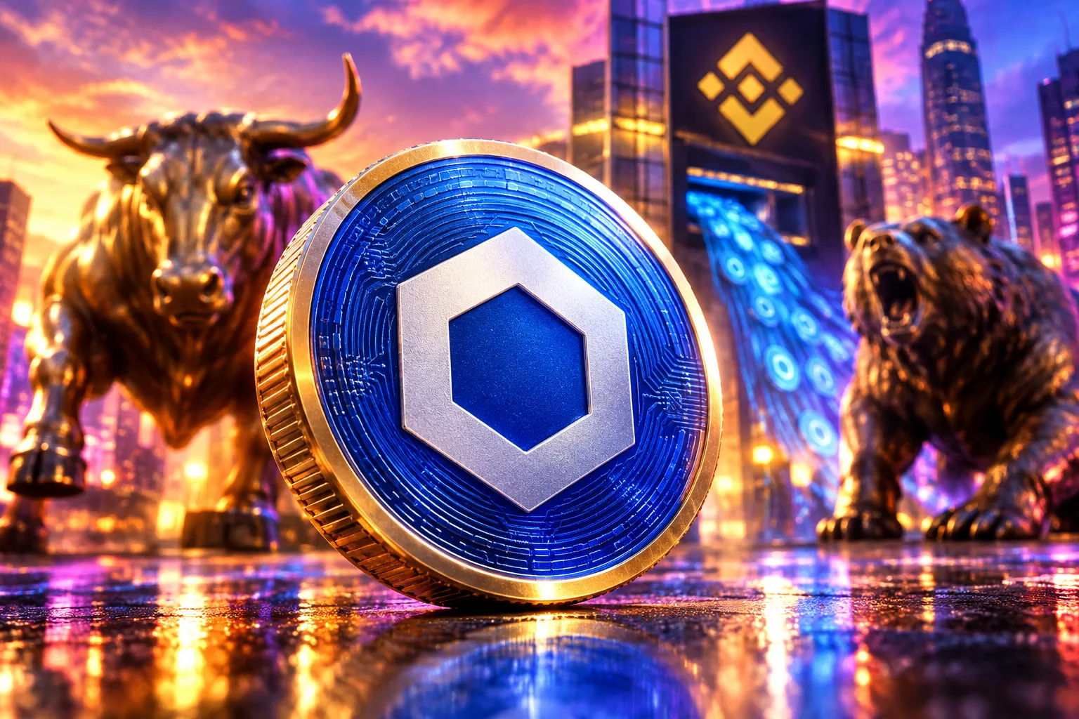 Are 18 Days of Binance Outflows a Bottom Signal for Chainlink or a Bull Trap?